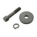 Mr. Gasket SBC Harmonic Balancer Bolt Part Number 7845, 7/16-20 Thread, 2.25 Inches Long, Steel with Black Oxide Finish