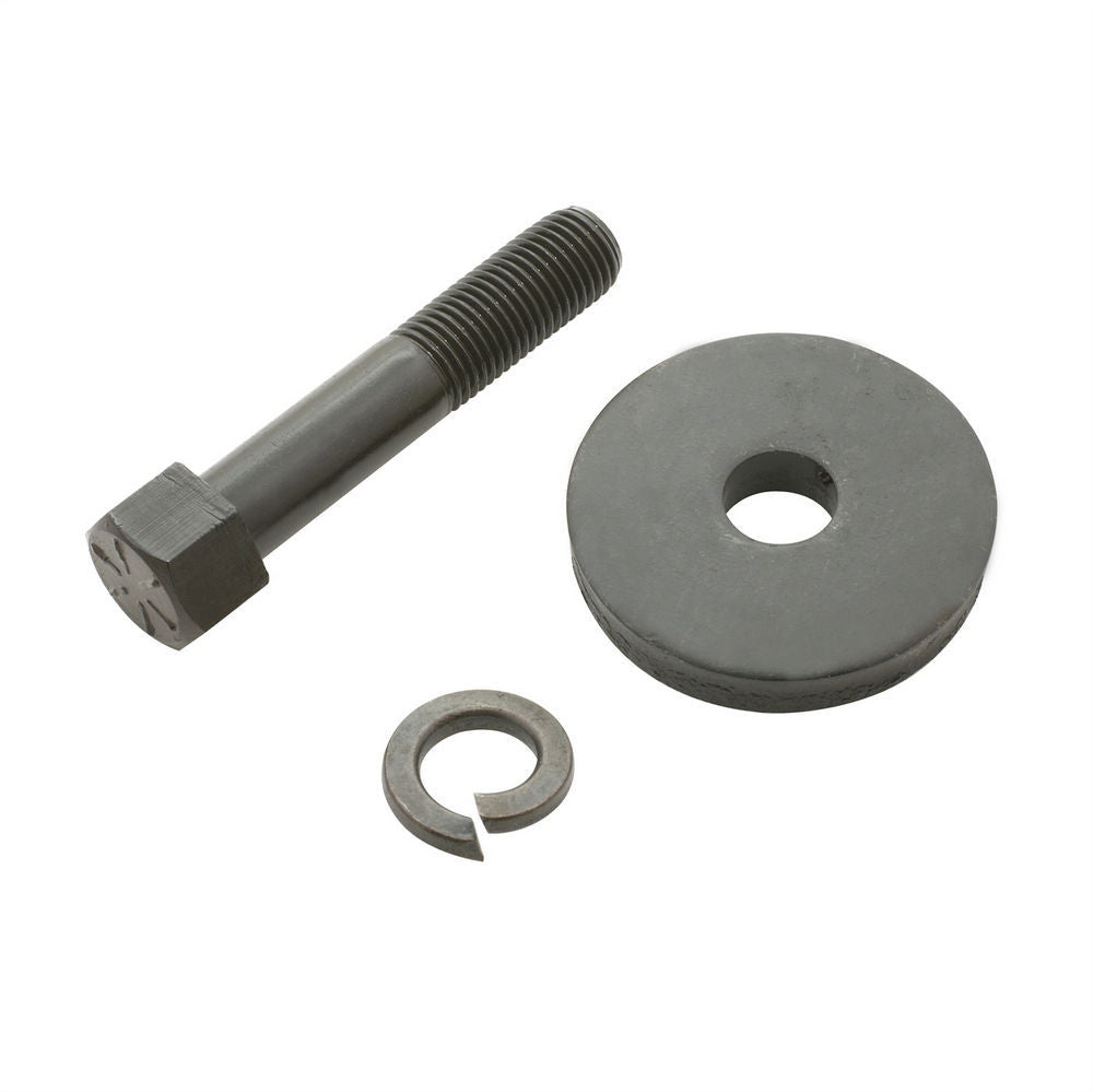 Mr. Gasket SBC Harmonic Balancer Bolt Part Number 7845, 7/16-20 Thread, 2.25 Inches Long, Steel with Black Oxide Finish