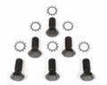 MR. GASKET MRG912 Flywheel Bolt Kit for GM and Ford V6 and V8 Engines, 7/16-20 Thread, 0.906 Inch Length, Hex Head, Steel, Black Oxide Finish, Set of 6