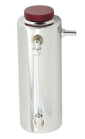 MR. GASKET 9135 Radiator Fluid Reservoir, 24 oz, Polished Aluminum with Drain Plug and 3/8 in Hose Barb Male Inlet