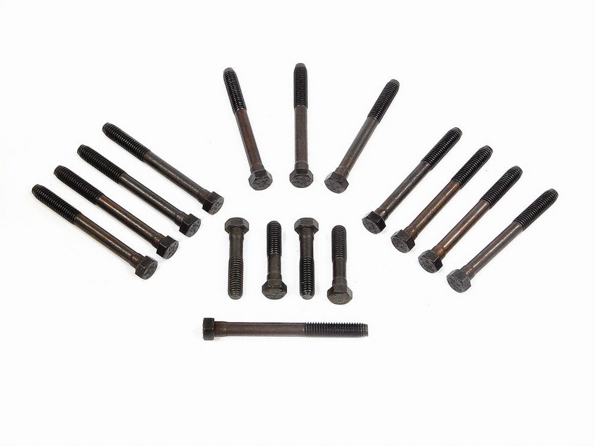 MR. Gasket MRG941G Cylinder Head Bolt Kit for Big Block Chevy, Steel, Black Oxide, Hex Head, Single Cylinder Head