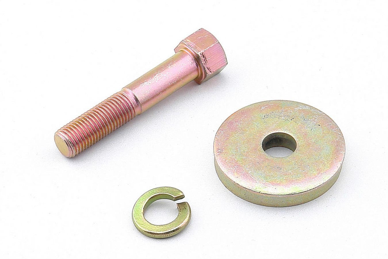 MR. GASKET 945G Harmonic Balancer Bolt for Small Block Chevy, 7/16-20 Thread, 2.25 Inches Long, Steel with Cadmium Finish