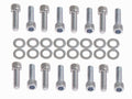 MR. GASKET MRG957G Intake Manifold Bolt Kit for Big Block Chevrolet Engines, Zinc Oxide Steel Allen Head