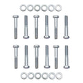 Mr. Gasket 958G Intake Manifold Bolt Kit for Small Block Ford, Steel, Zinc Oxide Finish