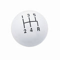 MR. GASKET 9619 Classic White Shifter Knob for 5-Speed Transmissions