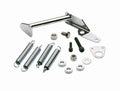 MR. GASKET 9678 Throttle Cable Bracket with Carb Mount, Return Spring, Steel, Chrome Finish Kit