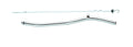 MR. GASKET 9690 Auto Transmission Dipstick with Steel Tube, 20 Inch Length, Chrome Finish for Powerglide