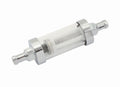 MR. GASKET 9747 5/16 Inch Clear View Fuel Filter with 100 Micron Synthetic Fiber Element