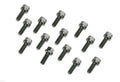 Mr. Gasket 976 Header Bolt Kit for Small Block Mopar - 5/16-18 Inch Thread, 0.75 Inch Long, Hex Head, Steel, Black Oxide Finish, Set of 14