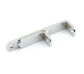 MR. GASKET MRG9850 Chrome Alternator Bracket for Small Block Chevy, Driver Side, Upper, F Style, Steel