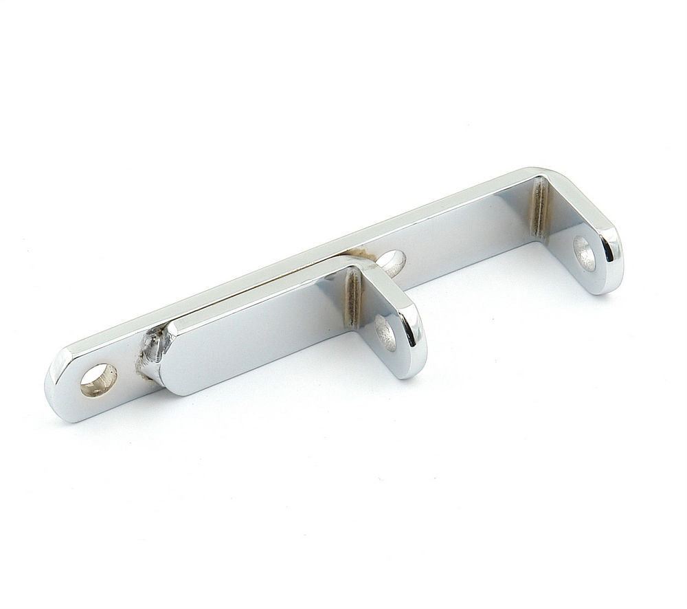 MR. GASKET MRG9850 Chrome Alternator Bracket for Small Block Chevy, Driver Side, Upper, F Style, Steel