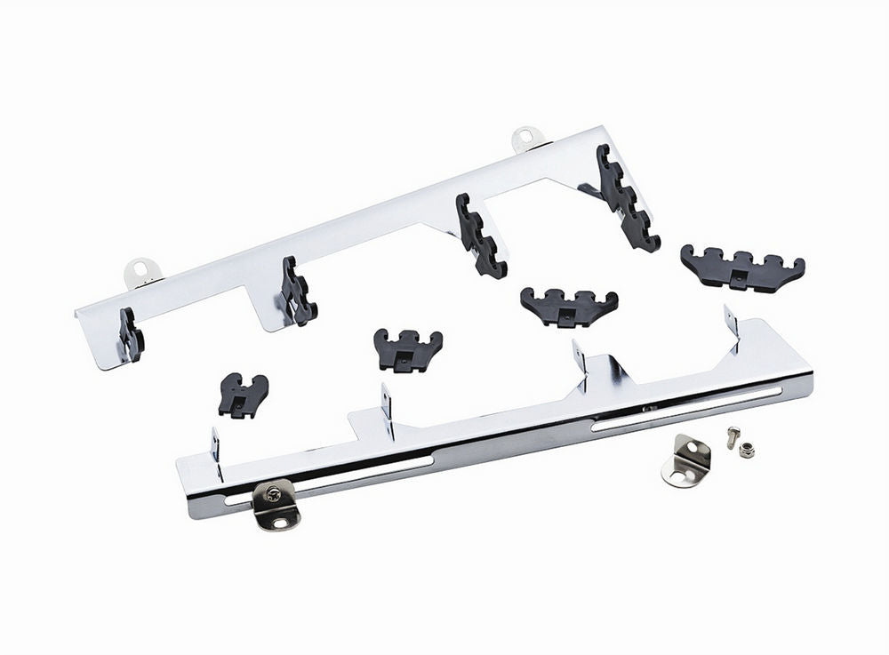 MR. GASKET 9870 Spark Plug Wire Loom Kit with Horizontal Mounting Bracket for 7-8 mm Wires