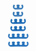 MR. GASKET 9877 Spark Plug Wire Loom Kit, 7-8 mm Blue Plastic Clip Style