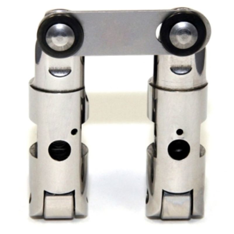 Morel Lifters SBC Mechanical Roller Lifter Set .842 Inch OD, +.300 Inch Taller, 0.180 Inch Offset, Link Bar, Set of 16