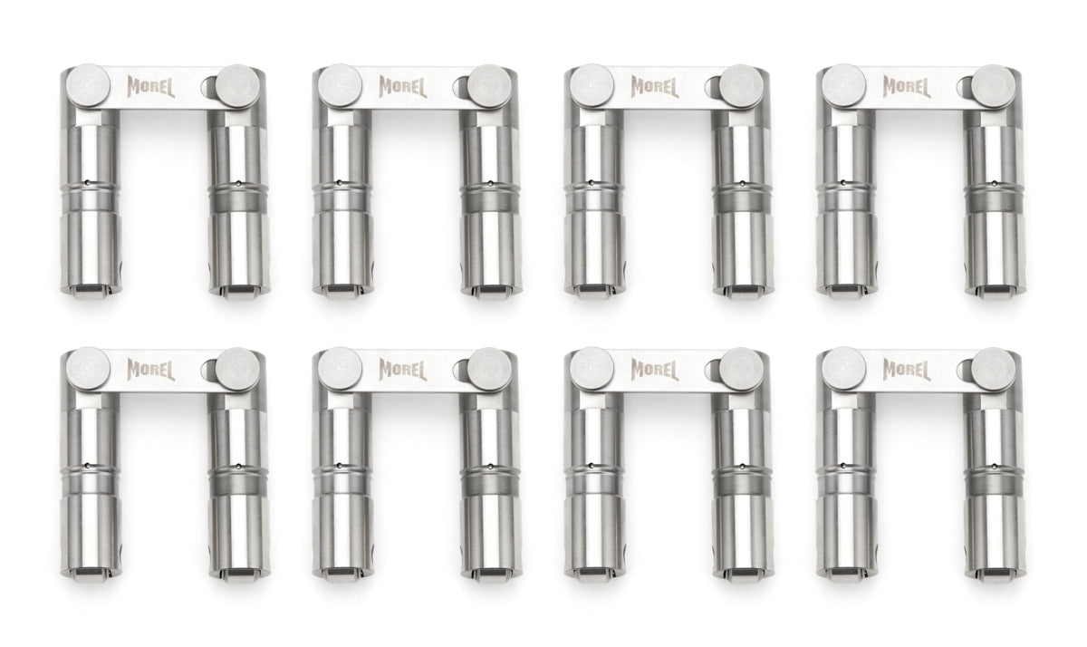 Morel Lifters MRL5884 Pontiac V8 Hydraulic Roller Lifter Set with 0.842 Inch Diameter Link Bar