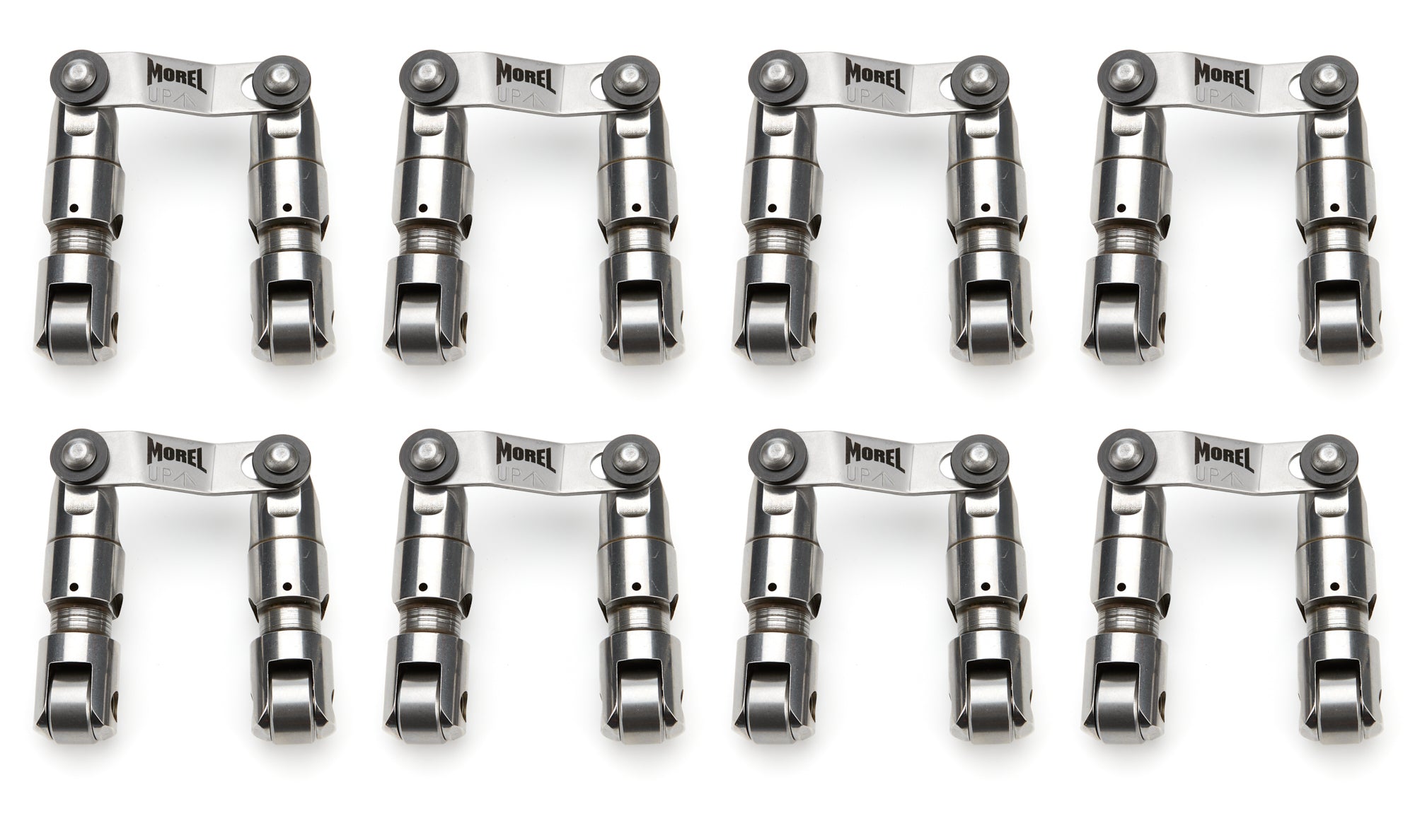 Morel Lifters BBC Mech Roller Lifter Set Sportsman Pro - 0.842 Inch OD, Link Bar, Set of 16