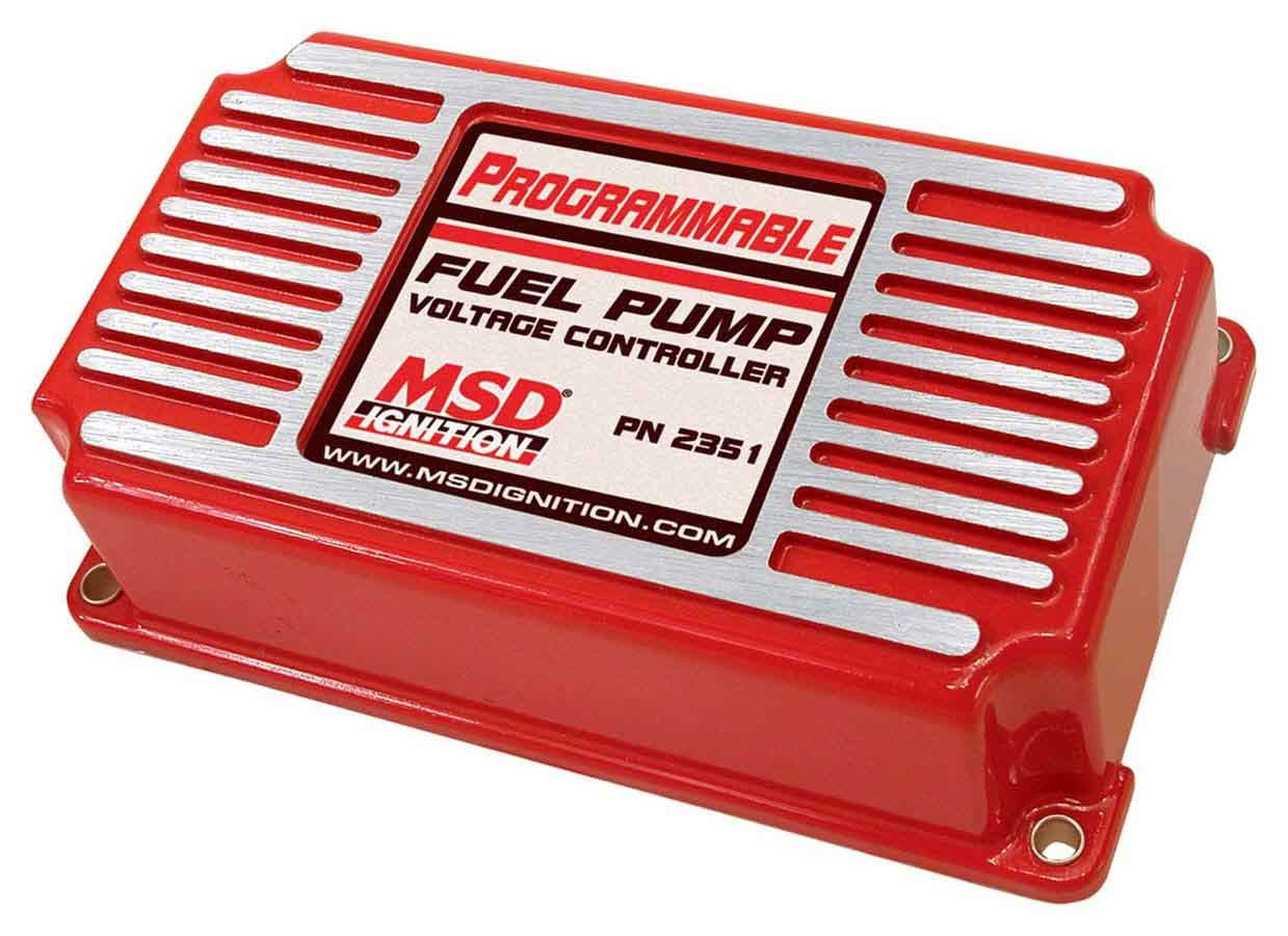 MSD Ignition F/P Voltage Booster Part Number 2351 Programmable Fuel Pump Voltage Regulator