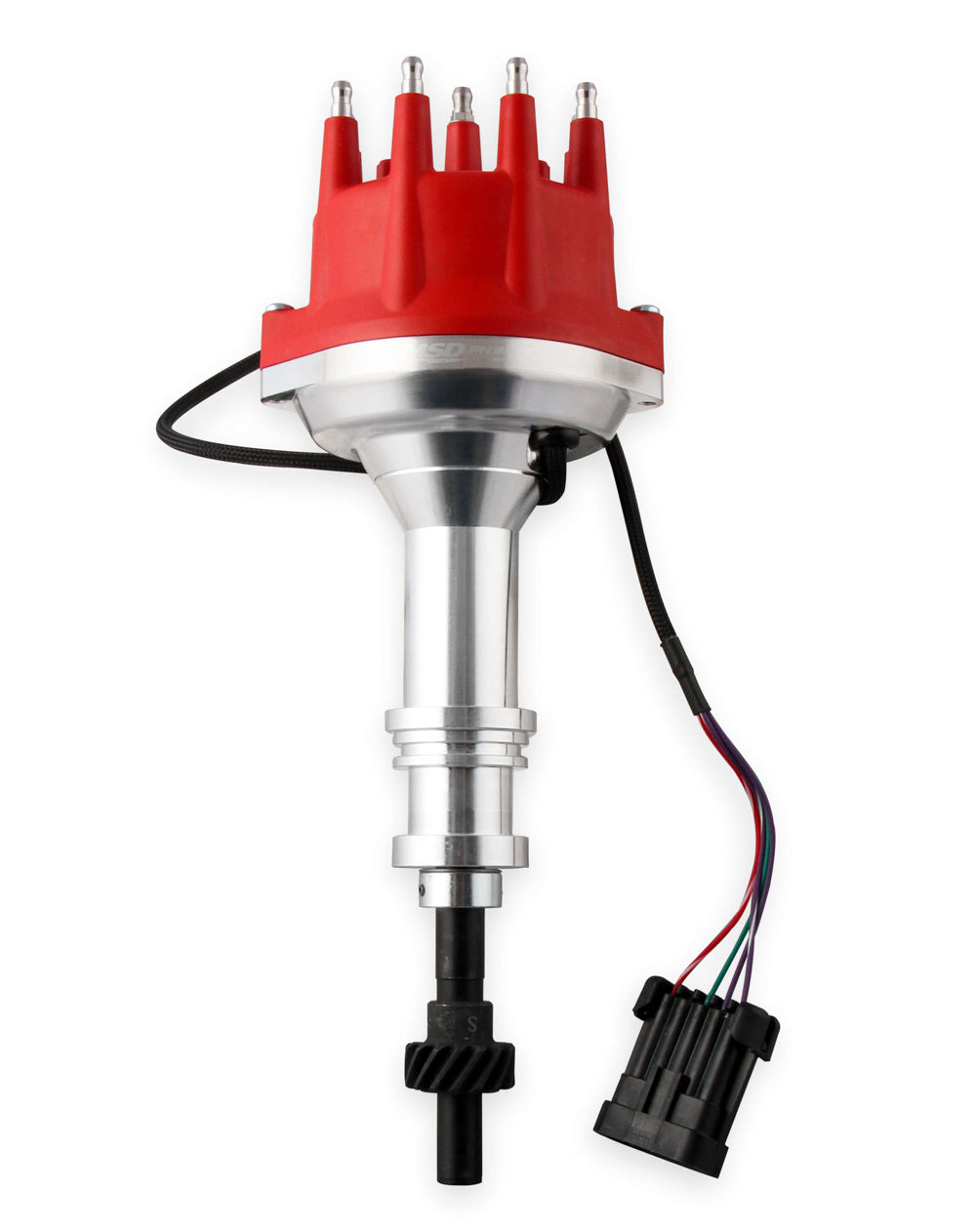 MSD IGNITION 2378 Dual Sync Distributor for Small Block Ford 351W with Hall Effect and Electronic Advance