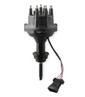 MSD Ignition 23813 Distributor for Small Block Mopar, Dual Sync EFI, Hall Effect, Electronic Advance, HEI Terminal, Black Finish