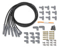 MSD Ignition 31173 Spark Plug Wire Set for 6-Cylinder Engines, Black, 8.5 mm Spiral Core with Straight Boots, Cut-to-Fit