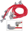 MSD Ignition 31609 Big Block Chevy Spark Plug Wire Set with 8.5mm Spiral Core and Red Finish