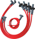 MSD Ignition 31939 8.5mm Spiral Core Race Spark Plug Wire Set for Volkswagen