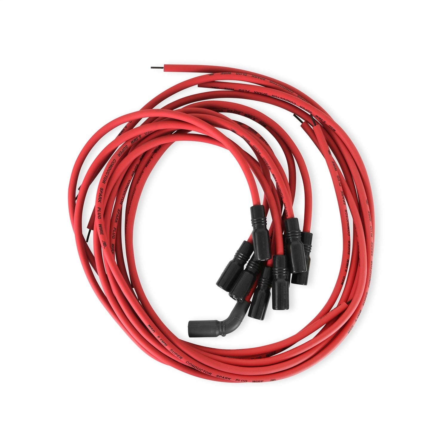 MSD Ignition 32129 8.5mm Super Conductor Spark Plug Wire Set for GM LT1 Engines