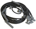 MSD Ignition 32733 Spark Plug Wire Set for Mopar B and RB Series Engines, 8.5 mm Black Spiral Core with Straight HEI Plug Boots