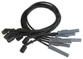 MSD Ignition 32823 8.5mm Super Conductor Spark Plug Wire Set with Spiral Core and Straight Plug Boots for GM LS-Series