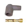 MSD Ignition 3331 Blaster 2 Coil Boot and Terminal Kit, 8-8.5 mm, 90 Degree, Gray