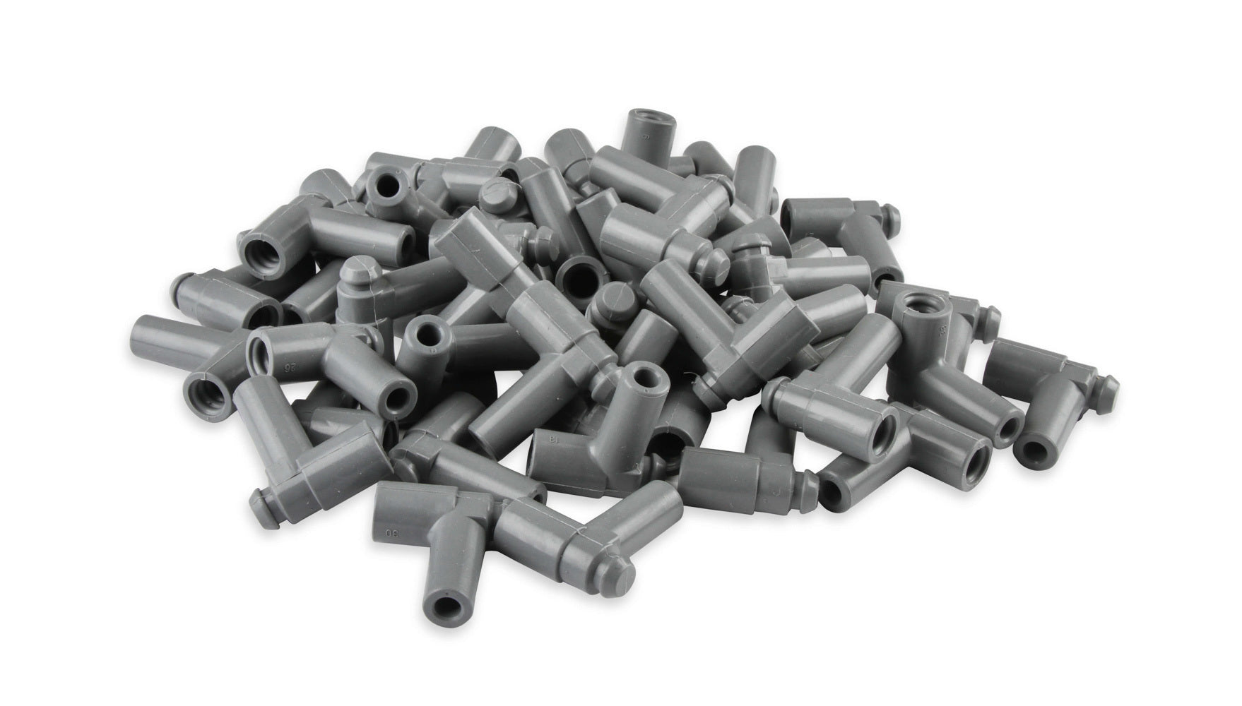 MSD Ignition 34554 8.5 mm 90-Degree HEI Distributor Coil Spark Plug Wire Boots Set of 50