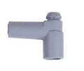 MSD Ignition 34555 90 Degree Distributor Boots for HEI Style Spark Plug Wires, Silicone, Gray, Set of 100