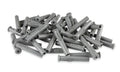 MSD Ignition 34564 Spark Plug Wire Boots, 8.5 mm, Straight, Gray Silicone, Set of 50