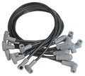 MSD Ignition 35593 8.5mm Super Conductor Spiral Core Spark Plug Wire Set for Small Block Chevy with HEI Cap
