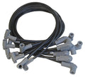 MSD Ignition 35653 8.5mm Super Conductor Spark Plug Wire Set for Small Block Chevy with HEI Tower Cap