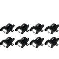 MSD Ignition 55098 Street Fire Ignition Coil Pack for GM LS-Series Engines, 48,000 Volts, Female Socket, Round, Black, Set of 8