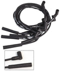 MSD Ignition 5541 Street Fire Spark Plug Wire Set with 8 mm Spiral Core and Factory Style Boots for Small Block Ford