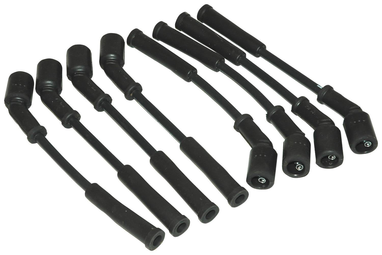 MSD Ignition 5574 Street Fire Spark Plug Wire Set for GM LS-Series Engines, 8 mm, Spiral Core, Black, Factory Style Boots and Terminals