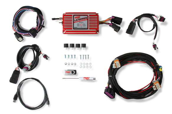 MSD Ignition 6014 LS Series Digital CD Ignition Box with Programmable Timing and 2-Step Rev Limit