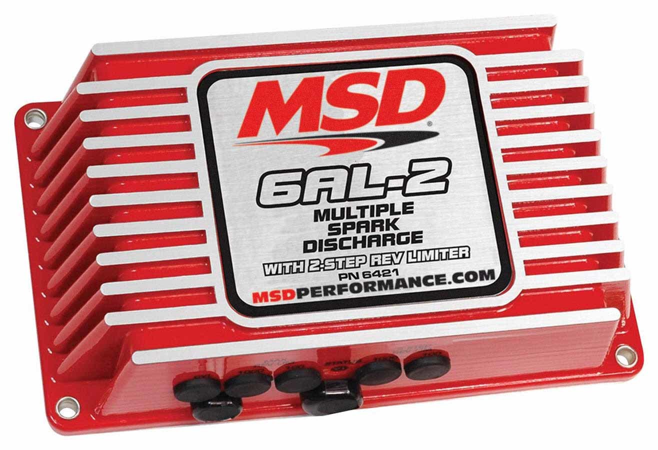 MSD Ignition 6421 6AL-2 Digital Ignition Box with Multi-Spark and 2-Step Rev Limiter