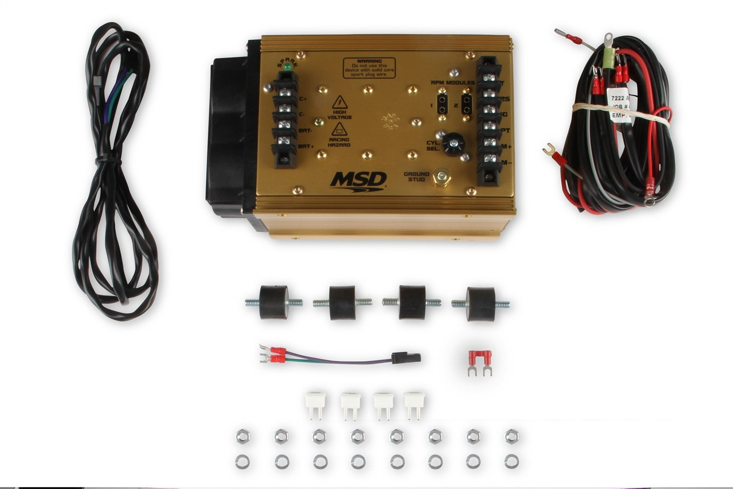 MSD Ignition 7222 7AL-2 Plus Analog CD Ignition Control with Multi-Spark and 2-Step Rev Limiter