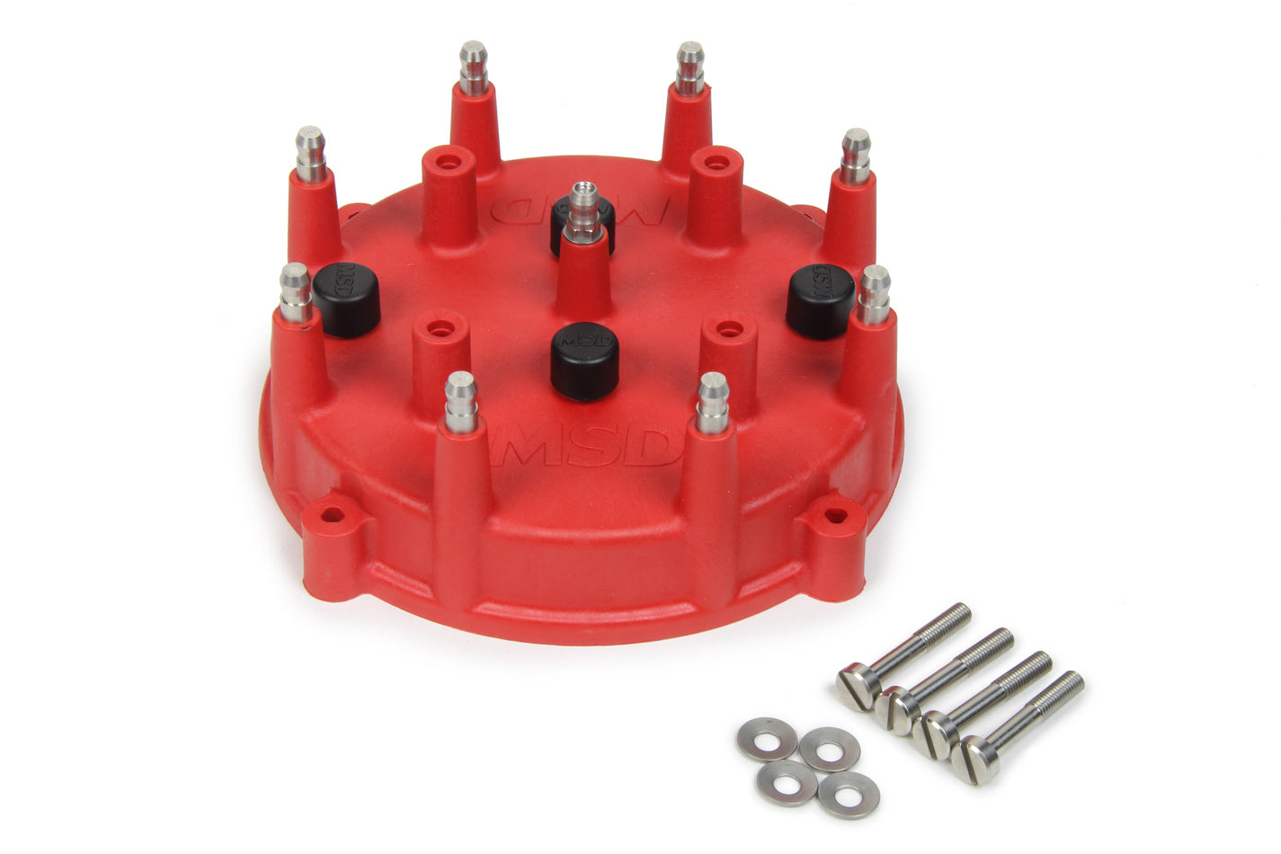 MSD Ignition 7408 Replacement Distributor Cap for HEI Style V8 Engines