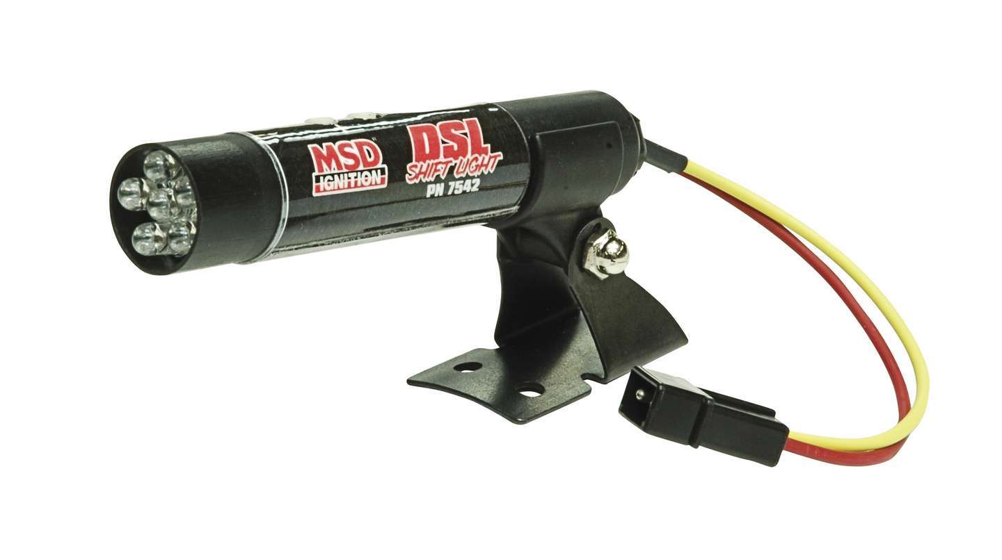 MSD Ignition 7542 Shift Light with Adjustable Intensity LED for 7-Series Ignitions