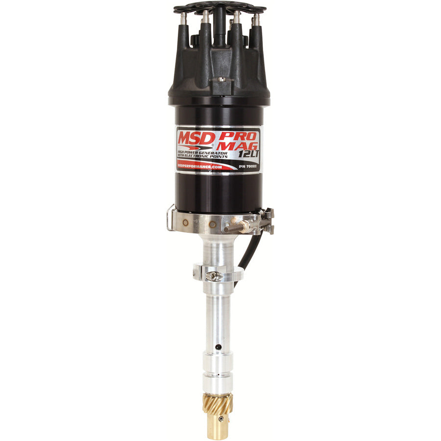 MSD Ignition 79082 Pro Mag 12 LT Magnetic Pickup with 26 Degree Spark Duration and HEI Style Terminal