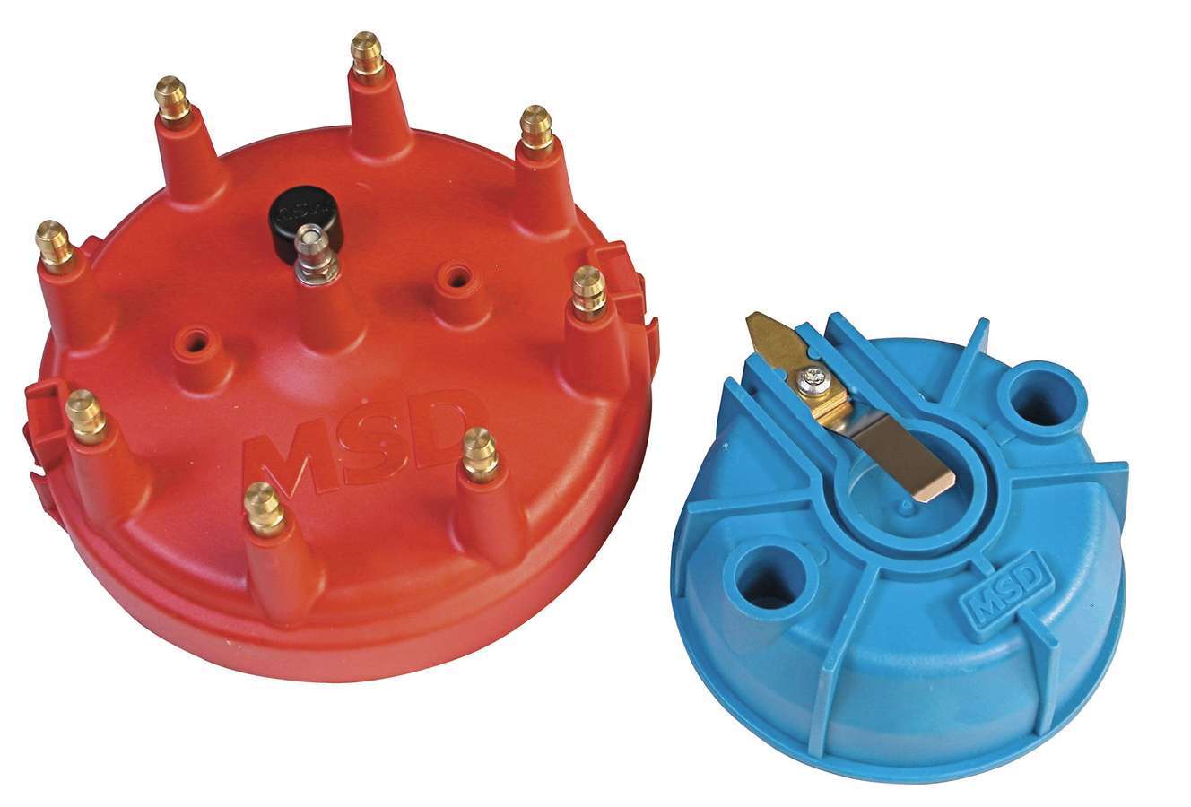 MSD Ignition 8119 Pro Mag Cap and Rotor Kit for HEI Style V8 Engines