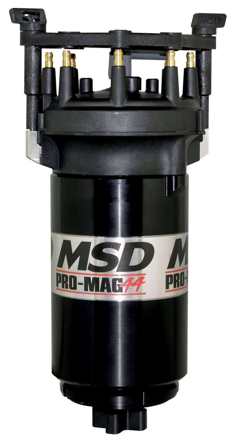 MSD Ignition Pro Mag 44 Magnetic Pickup Ignition Magneto with 26 Degree Spark Duration and HEI Style Terminal