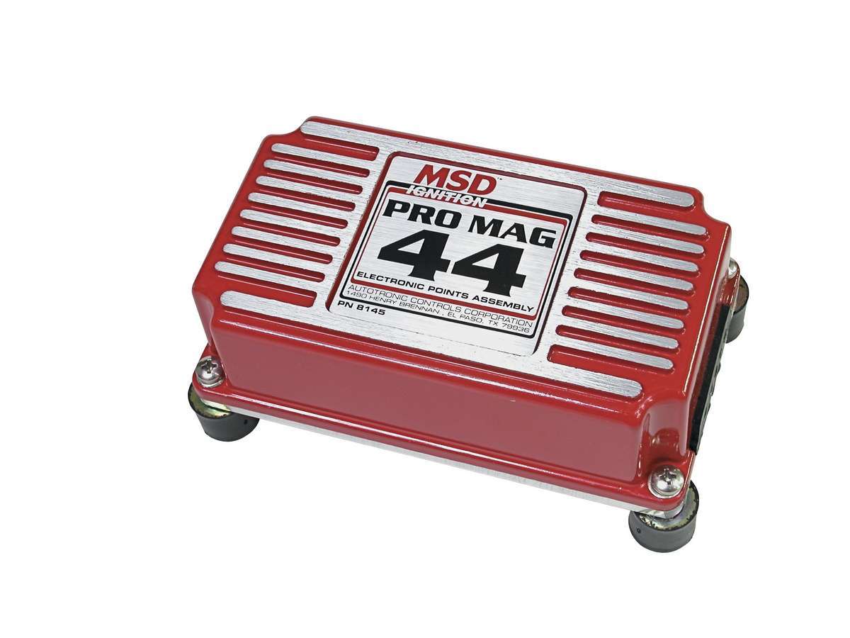 MSD Ignition 8145MSD Pro Mag 44 Electronic Points Box with 26 Degree Spark Duration