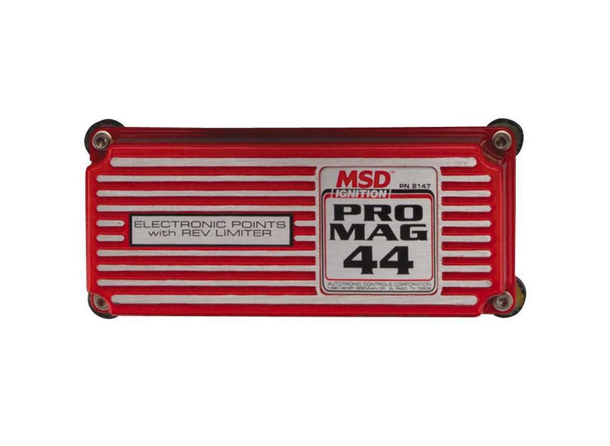 MSD Ignition Pro Mag 44 Electronic Points Box with Rev Limiter