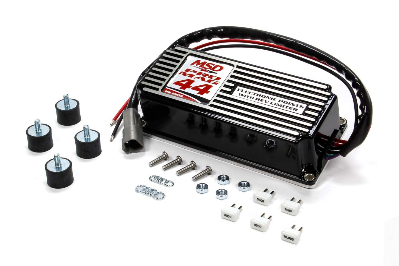 MSD Ignition Pro Mag 44 Ignition Box with Rev Limiter, Black