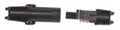 MSD Ignition 8174 Weathertight Sealed 1 Pin Electrical Connector, Plastic, Black